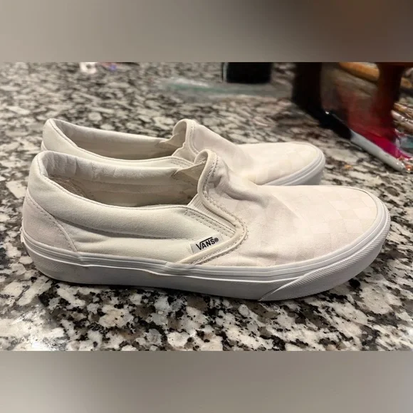 Vans checkerboard slip on sneakers - Picture 2 of 5